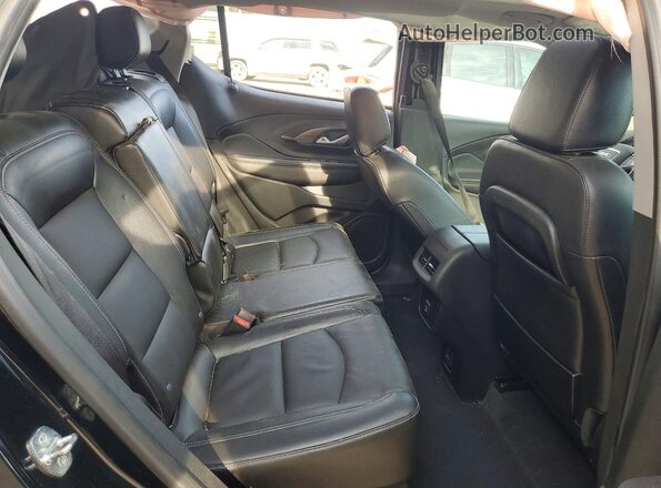 3GKALPEV0NL106570 2022 GMC TERRAIN Black Widok wnętrza z tyłu