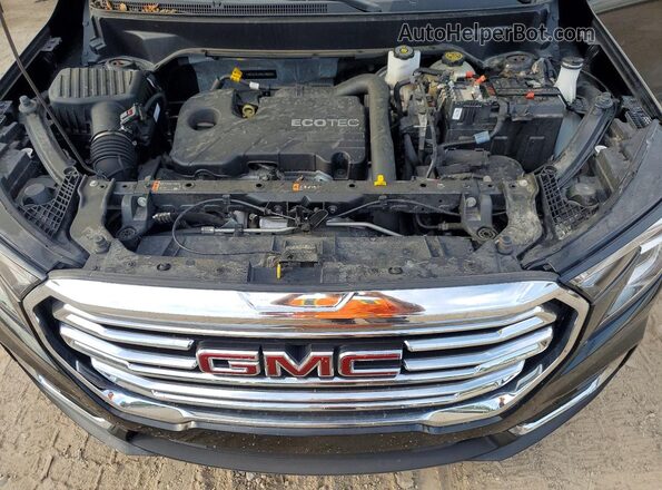 3GKALPEV0NL106570 2022 GMC TERRAIN Black Widok komory silnika