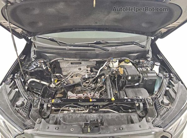 3GKALPEV0NL246957 2022 GMC TERRAIN Black ძრავის განყოფილების ხედი