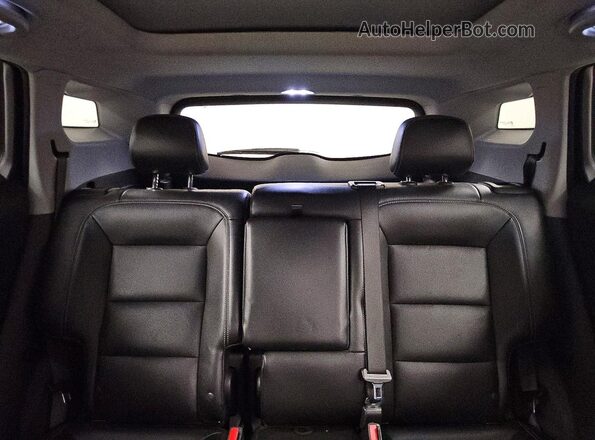 3GKALPEV0NL246957 2022 GMC TERRAIN Black უკანა სავარძლების ხედი