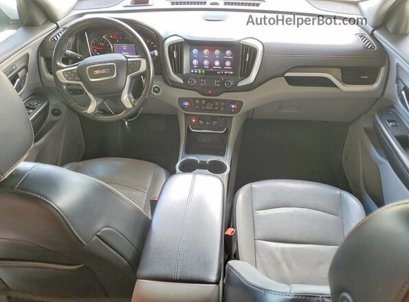 3GKALPEV1KL225322 2019 GMC TERRAIN White Widok deski rozdzielczej
