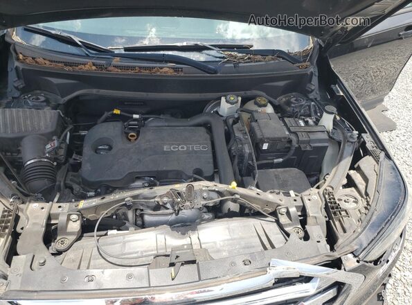 3GKALPEV1KL307759 2019 GMC TERRAIN Black Widok wnętrza z tyłu