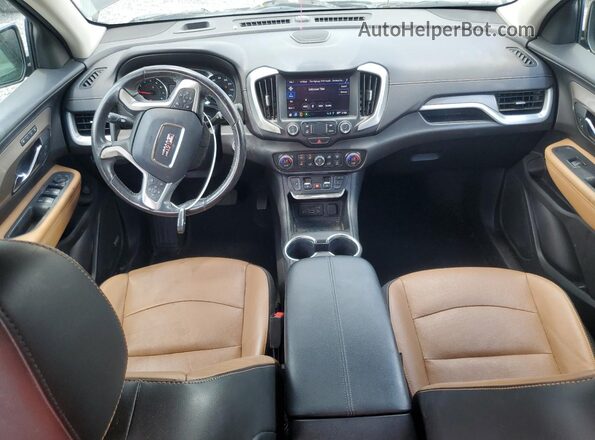 3GKALPEV1KL307759 2019 GMC TERRAIN Black Widok deski rozdzielczej
