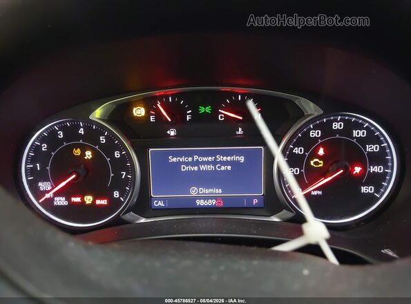 3GKALPEV1KL373731 2019 GMC TERRAIN Белый Вид задних сидений