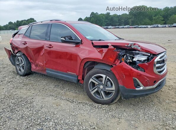 3GKALPEV1LL127103 2020 GMC TERRAIN Красный Передняя правая четверть