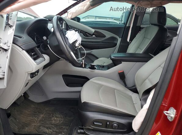 3GKALPEV1LL127103 2020 GMC TERRAIN Красный Вид салона спереди