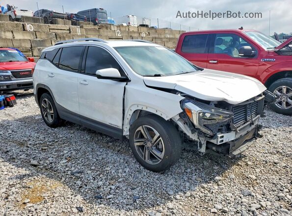 3GKALPEV1LL269886 2020 GMC TERRAIN Белый Передняя правая четверть