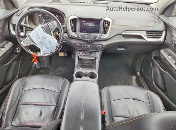 3GKALPEV1ML304167 2021 GMC TERRAIN Silver Առջևի վահանակի տեսք