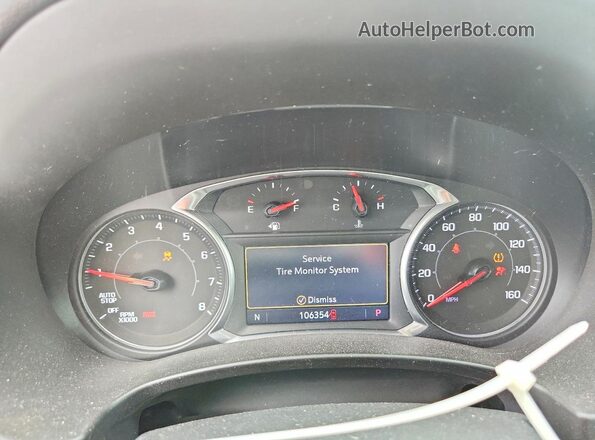 3GKALPEV1ML304167 2021 GMC TERRAIN Silver Սարքավորումների վահանակի տեսք