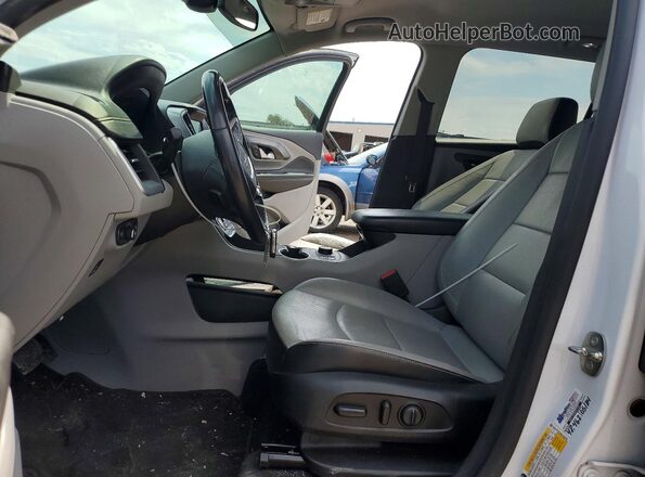 3GKALPEV1ML325228 2021 GMC TERRAIN White Вид салону спереду