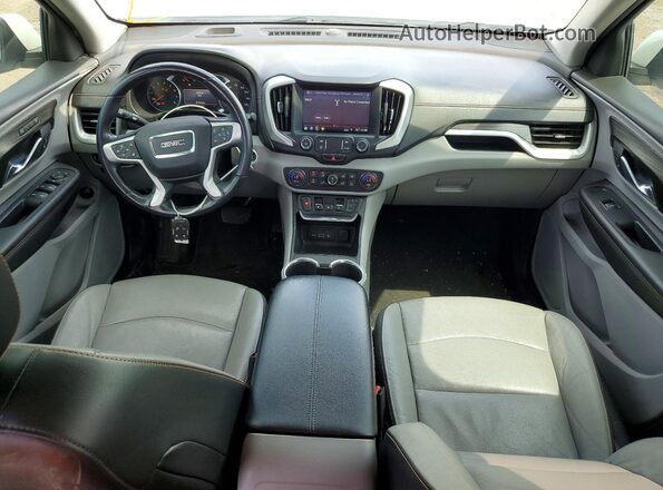3GKALPEV1ML325228 2021 GMC TERRAIN White Вид панелі приладів