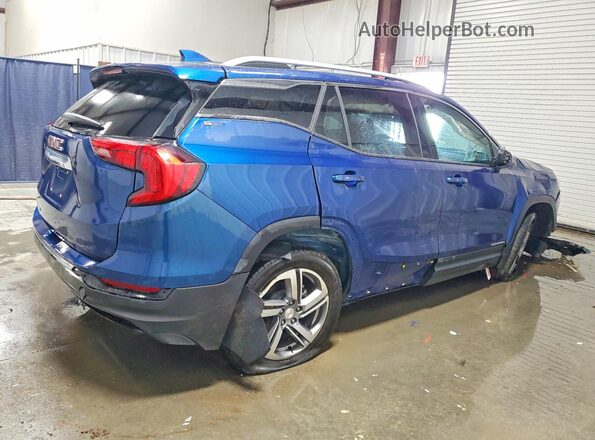 3GKALPEV1ML386529 2021 GMC TERRAIN Blue Задня права чверть