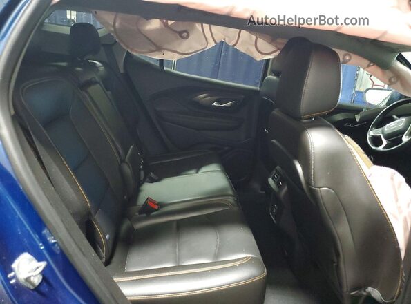 3GKALPEV1ML386529 2021 GMC TERRAIN Blue Вид задньої частини салону