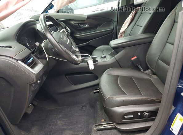 3GKALPEV1ML386529 2021 GMC TERRAIN Blue Вид салону спереду