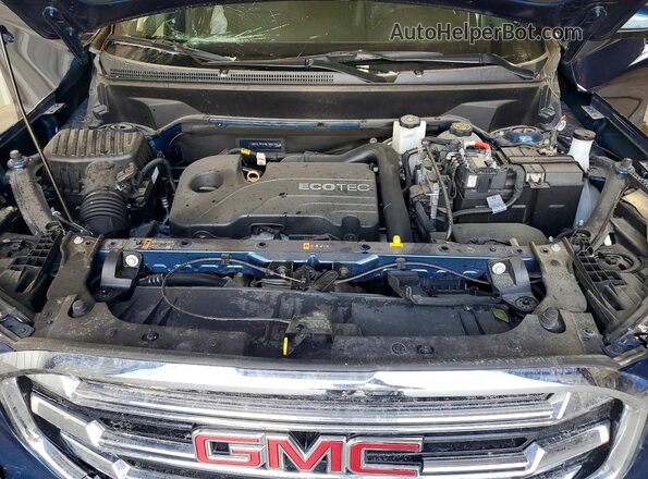 3GKALPEV1ML386529 2021 GMC TERRAIN Blue Вид підкапотного простору