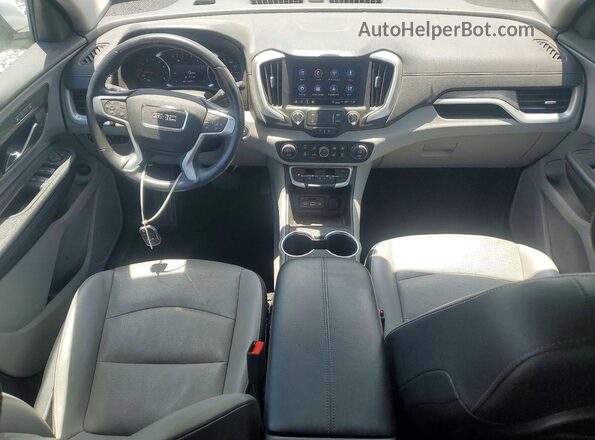 3GKALPEV1NL147192 2022 GMC TERRAIN White წინა პანელის ხედი
