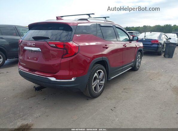 3GKALPEV2JL314864 2018 GMC TERRAIN Maroon Tył prawy