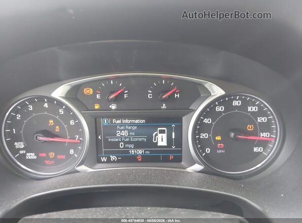 3GKALPEV2JL314864 2018 GMC TERRAIN Maroon Widok tylnych siedzeń