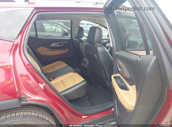 3GKALPEV2JL314864 2018 GMC TERRAIN Maroon Widok naklejki z numerem VIN