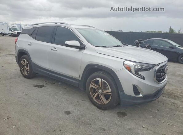 3GKALPEV2KL143776 2019 GMC TERRAIN Silver Delantero derecho