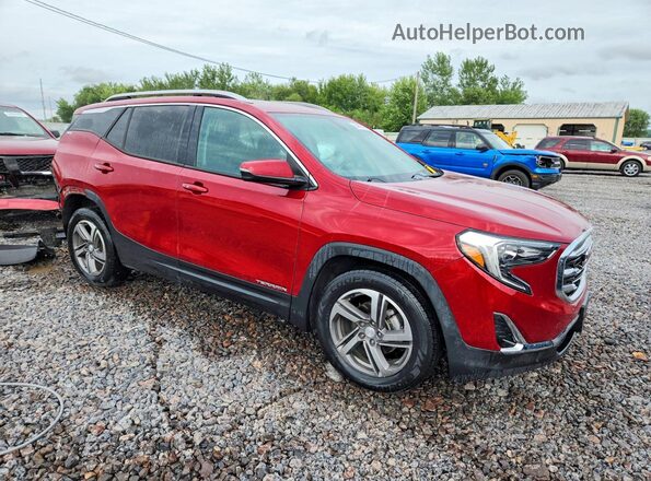 3GKALPEV2KL153451 2019 GMC TERRAIN Burgundy Առջևի աջ