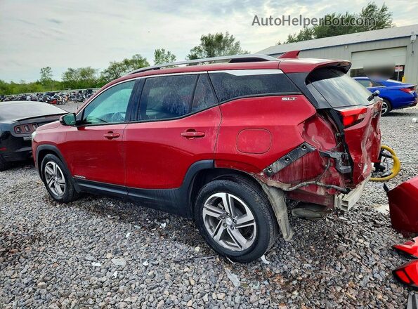 3GKALPEV2KL153451 2019 GMC TERRAIN Burgundy Հետևի ձախ