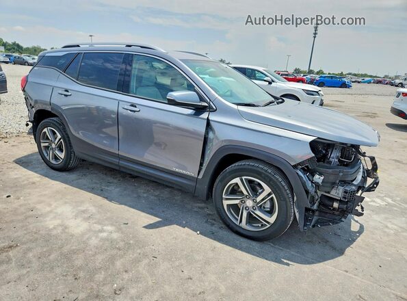 3GKALPEV2LL203315 2020 GMC TERRAIN Серый Передняя правая четверть
