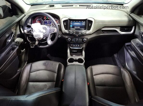 3GKALPEV2ML344743 2021 GMC TERRAIN Black წინა პანელის ხედი