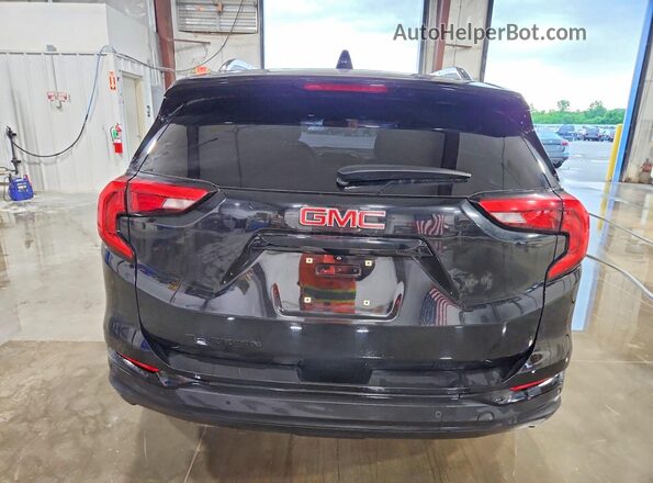 3GKALPEV2ML344743 2021 GMC TERRAIN Black უკანა ხედი