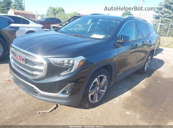 3GKALPEV3KL301610 2019 GMC TERRAIN Черный Передняя левая четверть