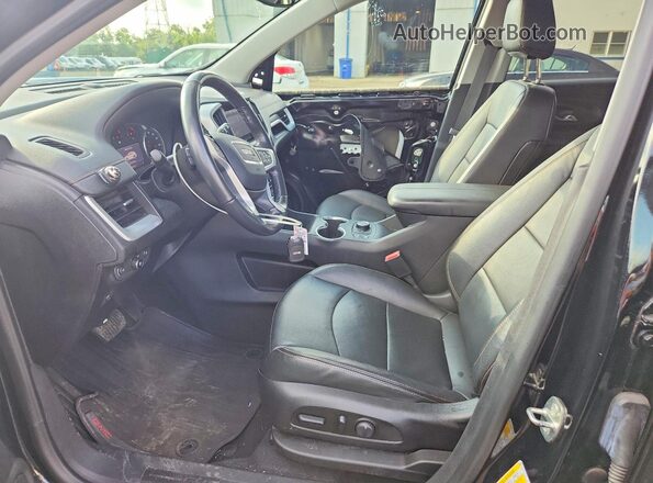 3GKALPEV4KL146310 2019 GMC TERRAIN Black წინა პანელის ხედი