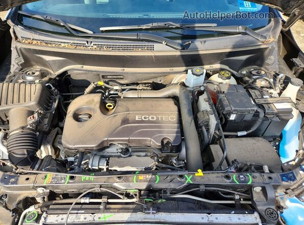 3GKALPEV4KL146310 2019 GMC TERRAIN Black ძრავის განყოფილების ხედი