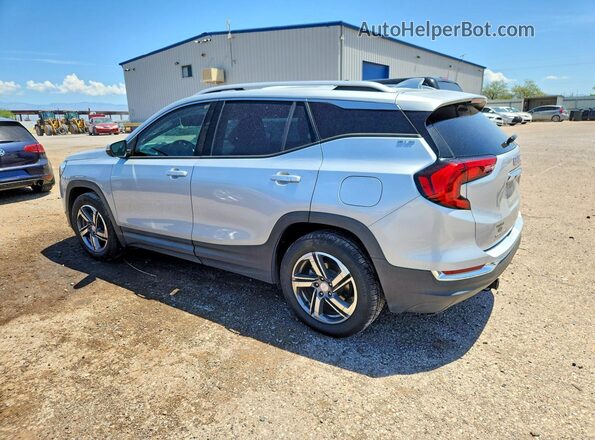 3GKALPEV4KL218719 2019 GMC TERRAIN Серебряный Задняя левая четверть