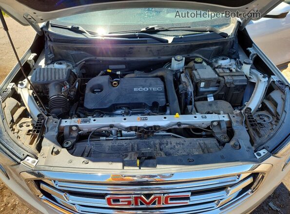 3GKALPEV4KL218719 2019 GMC TERRAIN Серебряный Вид подкапотного пространства