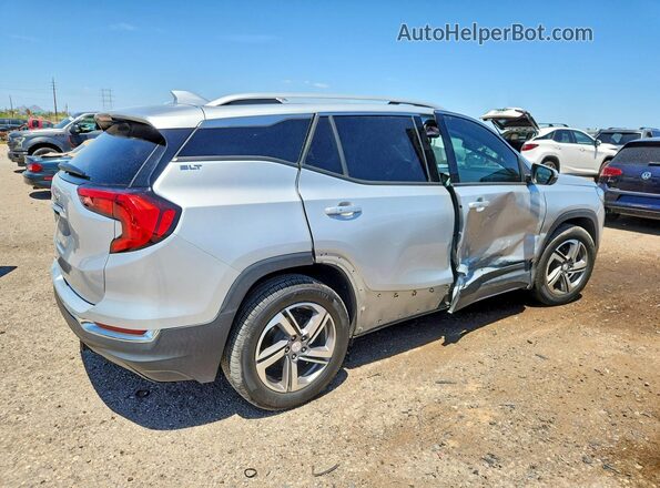 3GKALPEV4KL218719 2019 GMC TERRAIN Серебряный Задняя правая четверть