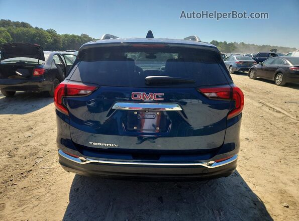 3GKALPEV4LL212419 2020 GMC TERRAIN Blue Rear view