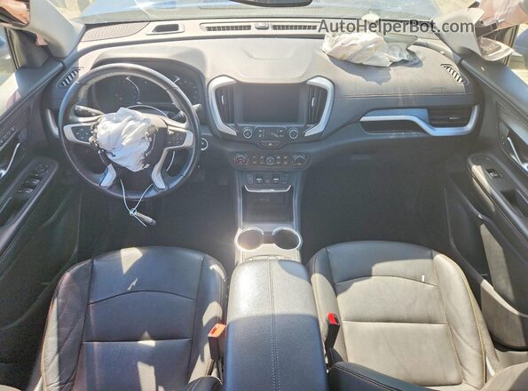 3GKALPEV4LL212419 2020 GMC TERRAIN Blue Dashboard view