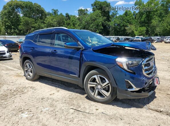 3GKALPEV4LL212419 2020 GMC TERRAIN Blue Front right
