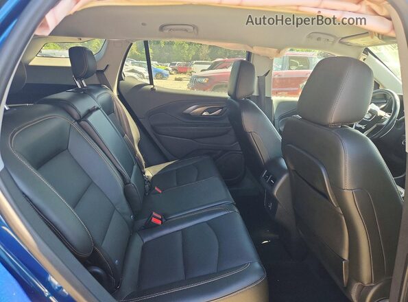 3GKALPEV4LL212419 2020 GMC TERRAIN Blue Rear interior view