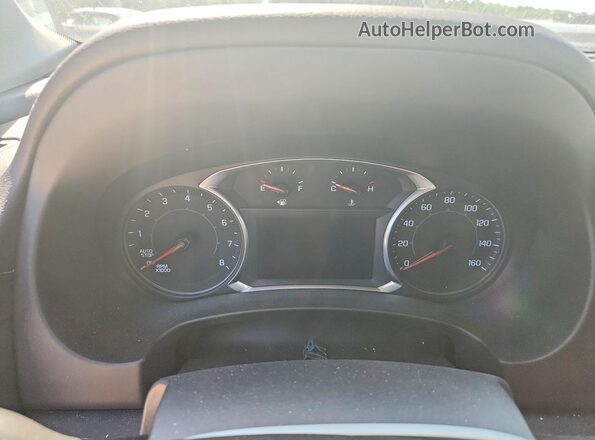 3GKALPEV4LL212419 2020 GMC TERRAIN Blue Instrument cluster view