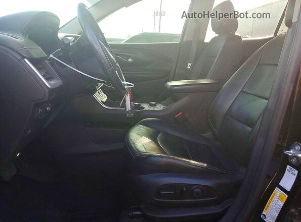 3GKALPEV4LL242472 2020 GMC TERRAIN Black Widok wnętrza z przodu