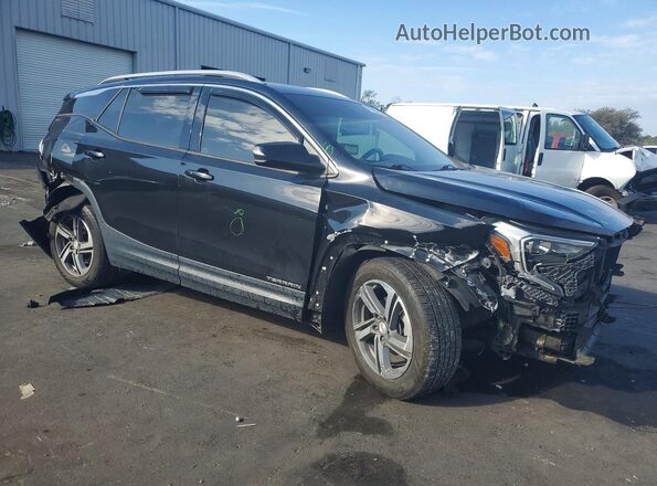 3GKALPEV4LL242472 2020 GMC TERRAIN Black Przód prawy