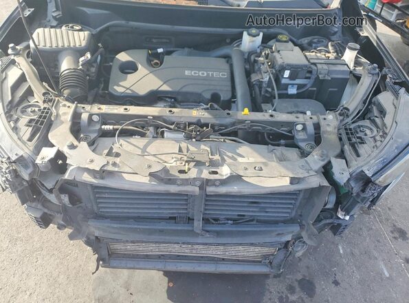 3GKALPEV4LL242472 2020 GMC TERRAIN Black Widok komory silnika