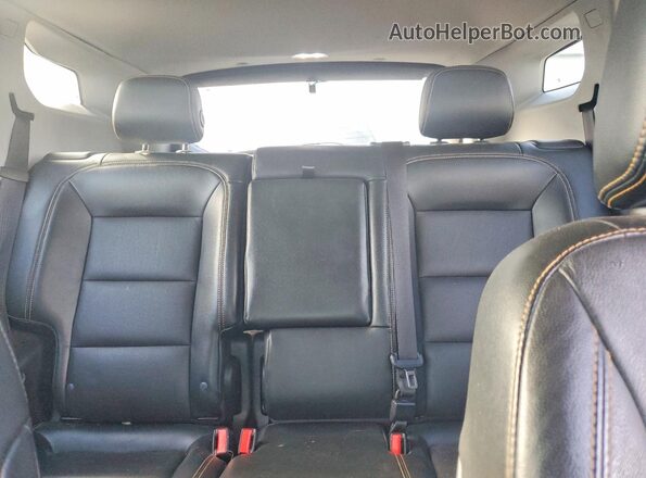 3GKALPEV4LL242472 2020 GMC TERRAIN Black Widok tylnych siedzeń