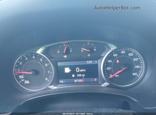 3GKALPEV4ML358644 2021 GMC TERRAIN Silver უკანა სავარძლების ხედი
