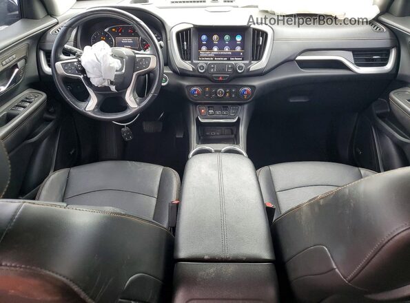 3GKALPEV5ML383746 2021 GMC TERRAIN Black Вид панелі приладів
