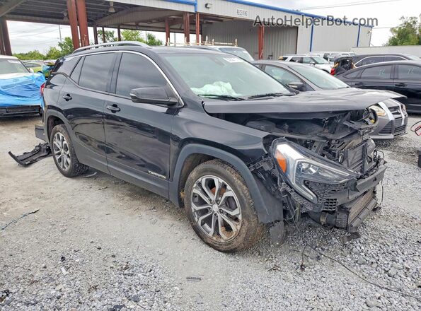 3GKALPEV5ML383746 2021 GMC TERRAIN Black Передня права чверть