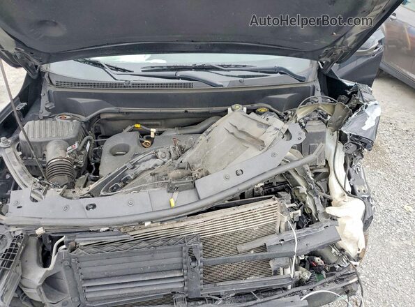 3GKALPEV5ML383746 2021 GMC TERRAIN Black Вид підкапотного простору