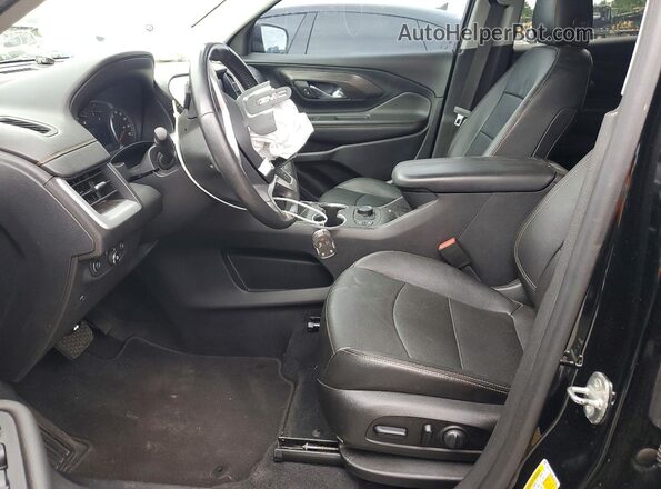3GKALPEV5ML383746 2021 GMC TERRAIN Black Вид салону спереду
