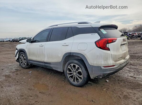 3GKALPEV6KL158104 2019 GMC TERRAIN White Հետևի տեսք